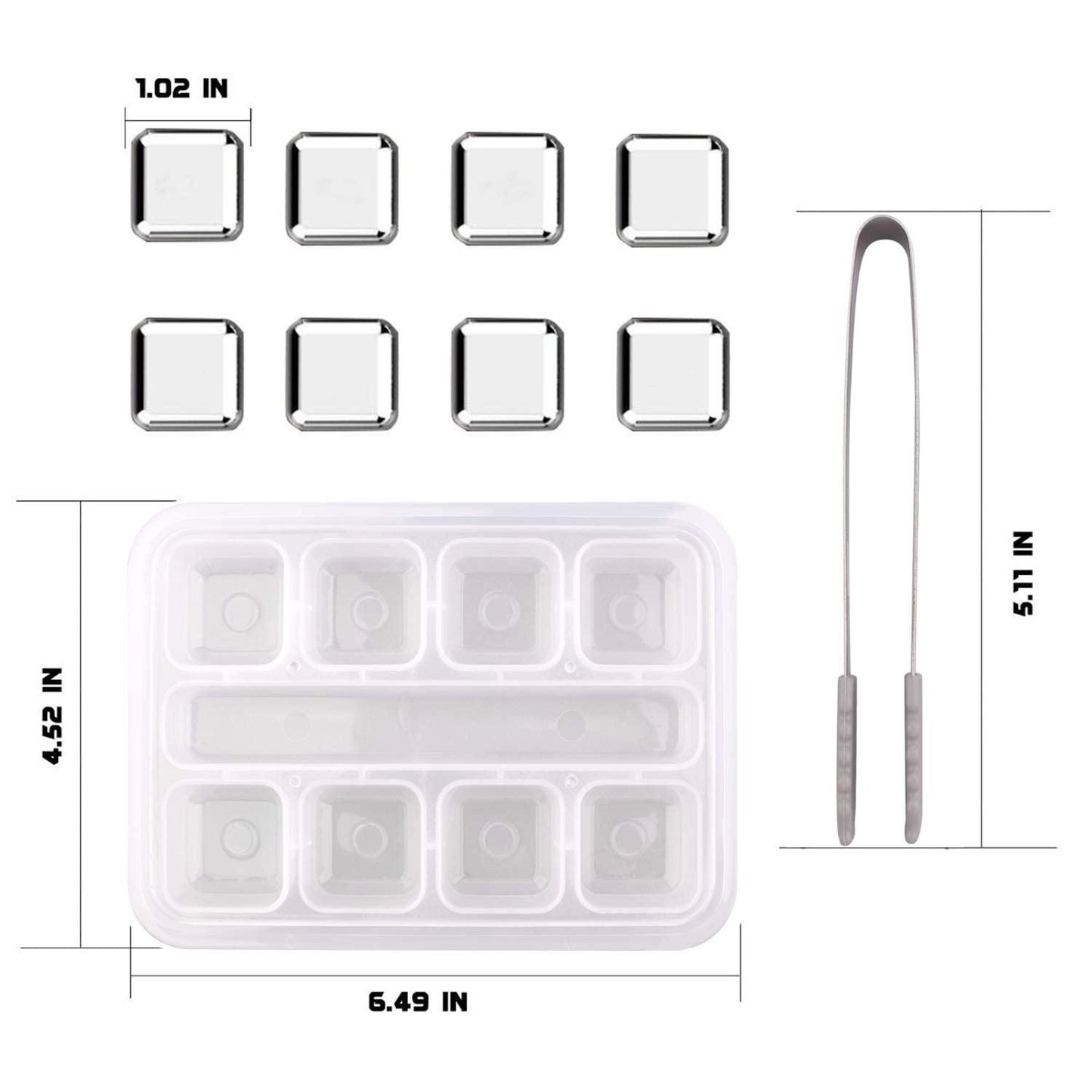 Stainless Steel High Cooling Ice Cubes